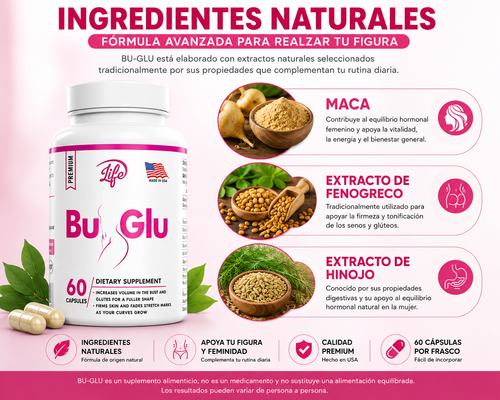 BU-GLU Suplemento de bienestar femenino